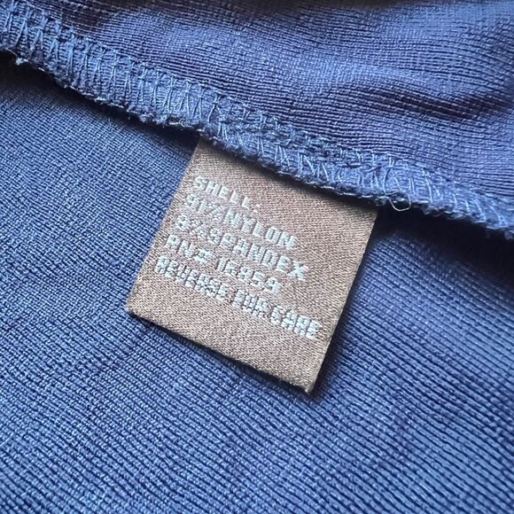 J.McLaughlin Size XS Blue Knot Print Jacquard Short Sleeve Swing Dress - Picture 3 of 13